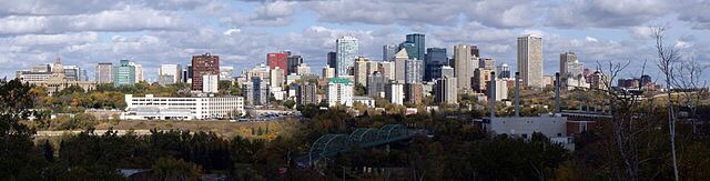 Edmonton Skyline Panorama